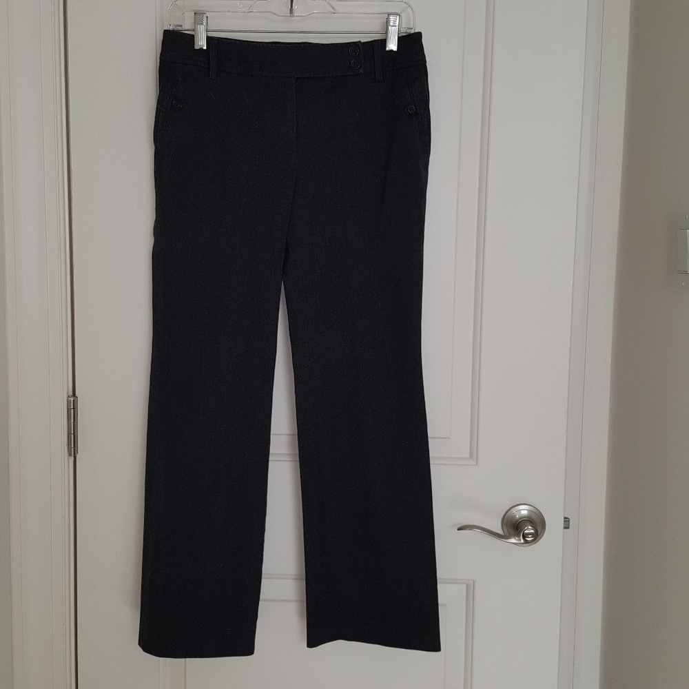Ann Taylor Loft petite stretch 6P dark grey pants